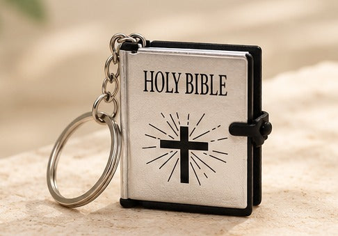Mini Biblia llavero
