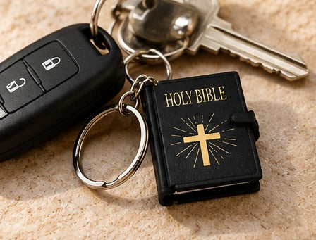 Mini Biblia llavero