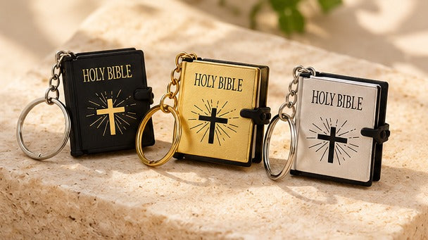 Mini Biblia llavero